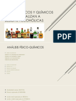 Análisis físico-químicos bebidas alcohólicas