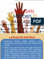 Landasan Historis Pancasila