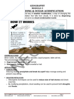 Cloud Seeding and Ocean Acidification