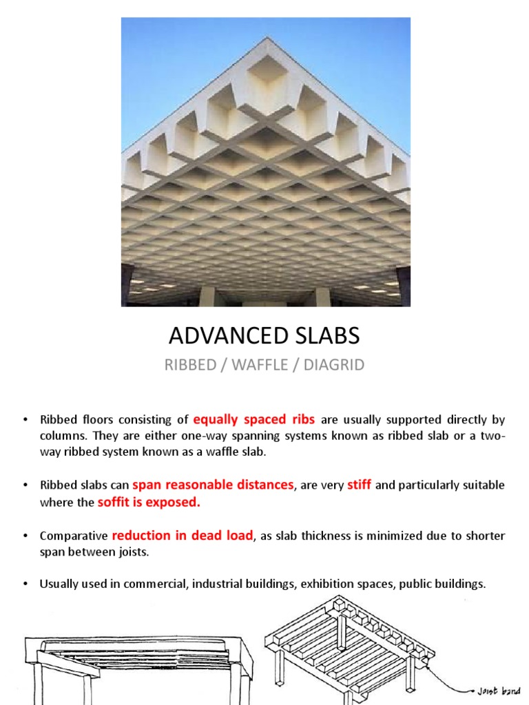Advanced Ribbed and Waffle Slabs Guide | PDF | Home & Garden | Computers