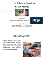 Clinical Science Session GIGITAN ANJING