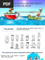 OS APÓSTOLOS ANUNCIAM-NOS O REINO DE DEUS