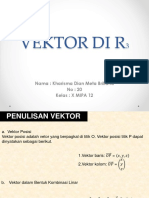 Vektor Di R3