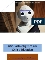 AI and Online Education