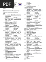 Pagbasa at Pagsusuri Exam 1 | PDF