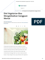 Diet Vegetarian Bisa Mengakibatkan Gangguan Mental - Hello Sehat PDF