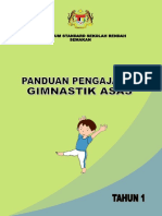 Panduan Pengajaran Gimnastik Asas