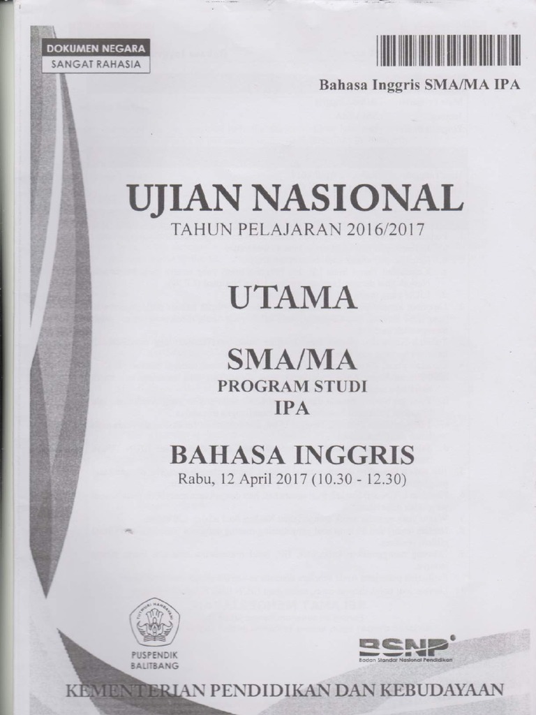 Download 45 Soal Latihan Ununbk Bahasa Inggris 20 Pictures