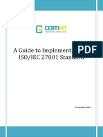 CERTIKIT - A Guide To Implementing The ISO27001 Standard