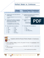 Present Perfect Simple vs Continuous Guide