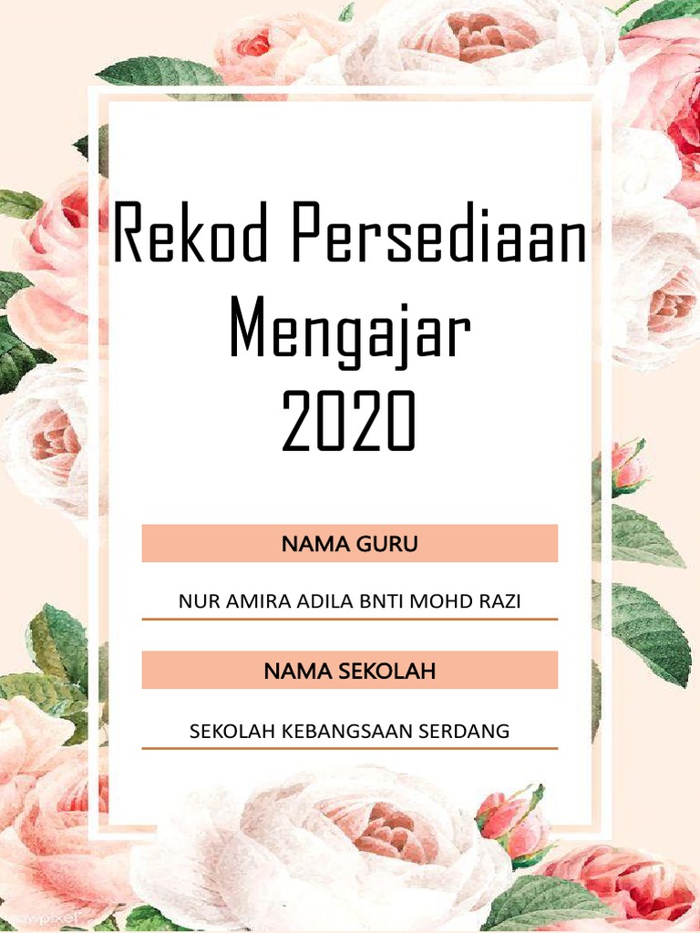 RPH DIVIDER (Pink Flower) - Kump A | PDF