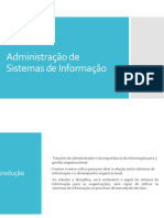 Administração de Sistemas de Informação