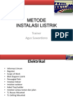 METODE INSTALASI LISTRIK. Trainer Agus Suwardono.pdf