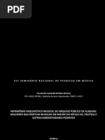 Patrimônio musical do Arquivo Público de Alagoas