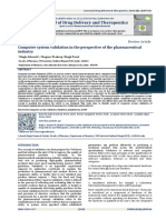 Computer System Validation in The Perspective of T PDF