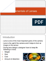 Fundamental of Lenses