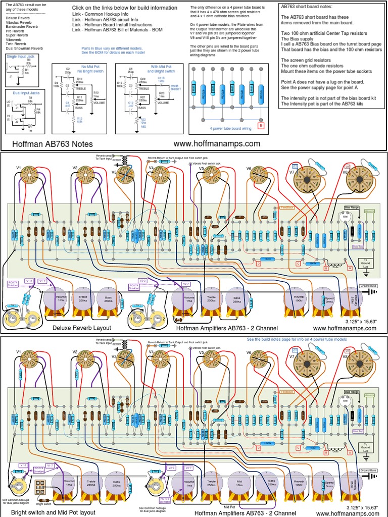 Ab763 Super Reverb Schematic How The Ab763 Works