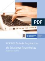 BORRADOR - Guía de Arquitectura de Soluciones Tecnológicas - Versión Borrador PDF