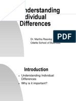 Understanding Individual Differences