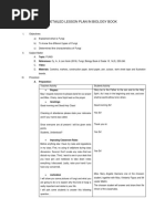 Detailed Lesson Plan in Biology Book