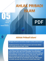 5 - Ahlak Pribadi Islam