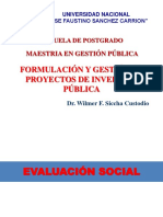 Sesión 4 Evaluación Social