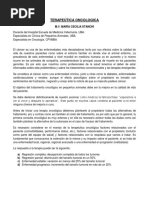 Terapia Oncologica. Marzo 18 PDF