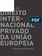 RAMOS, RUI MOURA, Estudos de Direito Internacional Privado Da Uniao Europeia, 2016 PDF