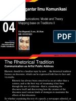Communication Theories and Traditions Overview