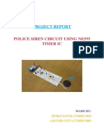 Report On Police Siren Circuit