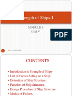 Strength of ships