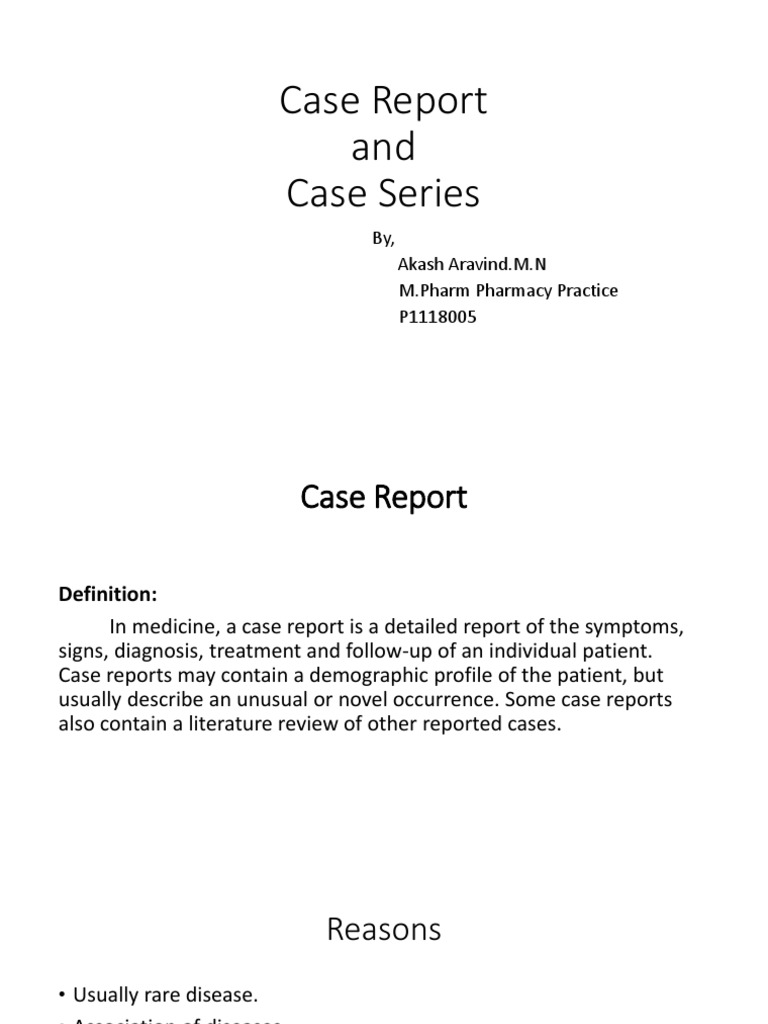 Case Report and Case Series PDF Case Report Medicine