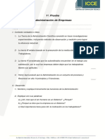 ADMINISTRACIÓN DE EMPRESAS ON-LINE (ICCE) MÓDULO #1 A. PRUEBA PDF