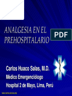 Analgesia Prehospitalaria
