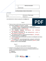 Teste - UFCD 3532 - Atendimento Personalizado de Apoio À Comunidade - RESOLUÇAO PDF