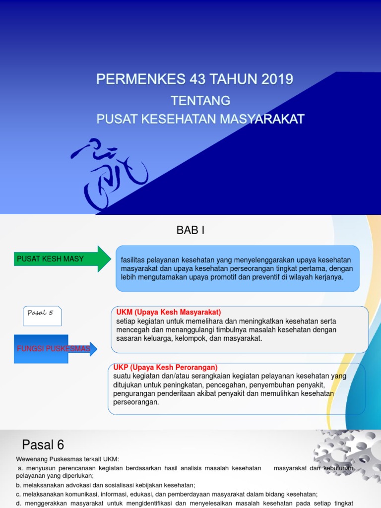 Permenkes 43 Tahun 2019 | PDF