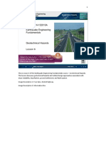 Lesson 6 - Geotechnical Hazards