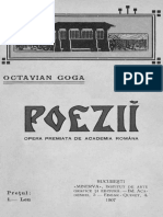 Octavian Goga - Poezii PDF