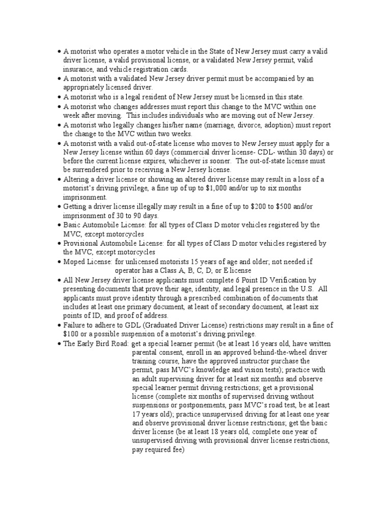 State Exam Study Guide 1-22-10 | PDF | Driver's License | Driving