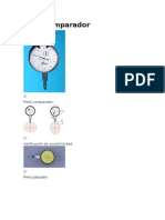 Reloj comparador: medición diferencial