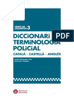 Diccionari de Terminologia Policial PDF
