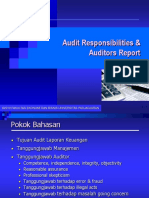 Audit Responsibilities & Audit Reports