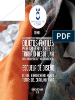 Guia de Procesos para La Fabricacion de Objetos Textiles