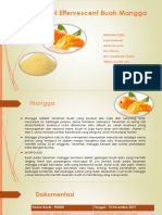 Granul Effervescent Mangga