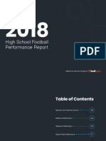2018 HS FB Performance Report
