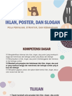 Struktur Dan Kaidah Kebahasaan Iklan, Slogan, Dan Poster