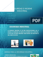 Seguridad e Higiene Industrial