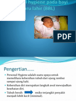 Personal hygiene pada bayi baru lahir (BBL