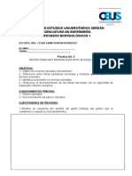 Sentidos Especiales Mediante Exploración de pares craneales