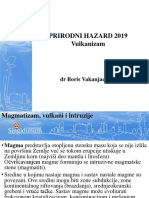 Prirodni Hazard Vulkanizam Singidunum 2019 Predavanja FP